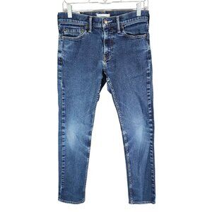Mens Abercrombie & Fitch Skinny Jeans Blue Denim Stretch Size 29x30